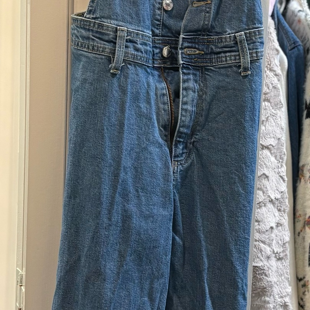 Universal Thread Light Blue Denim Overalls